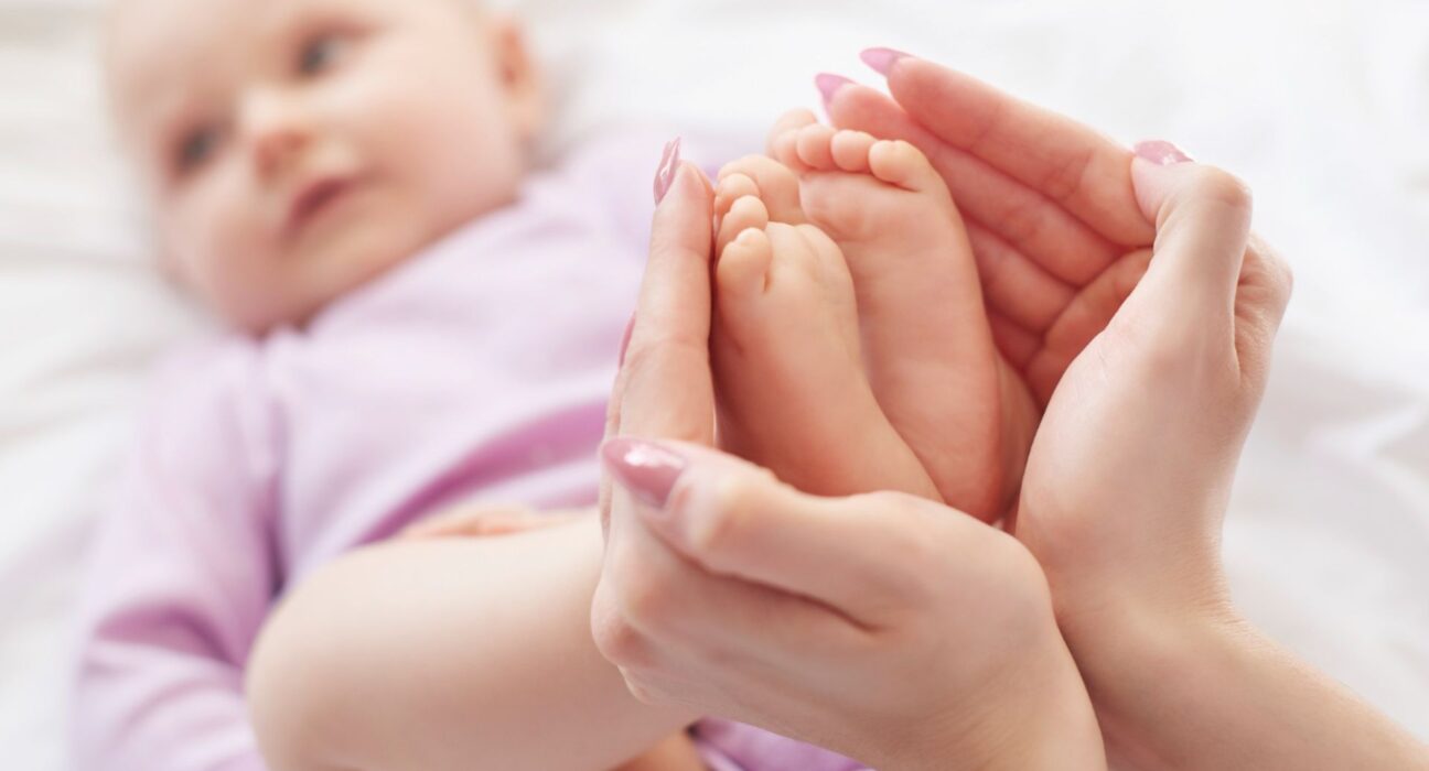 Razvoj stopala beba