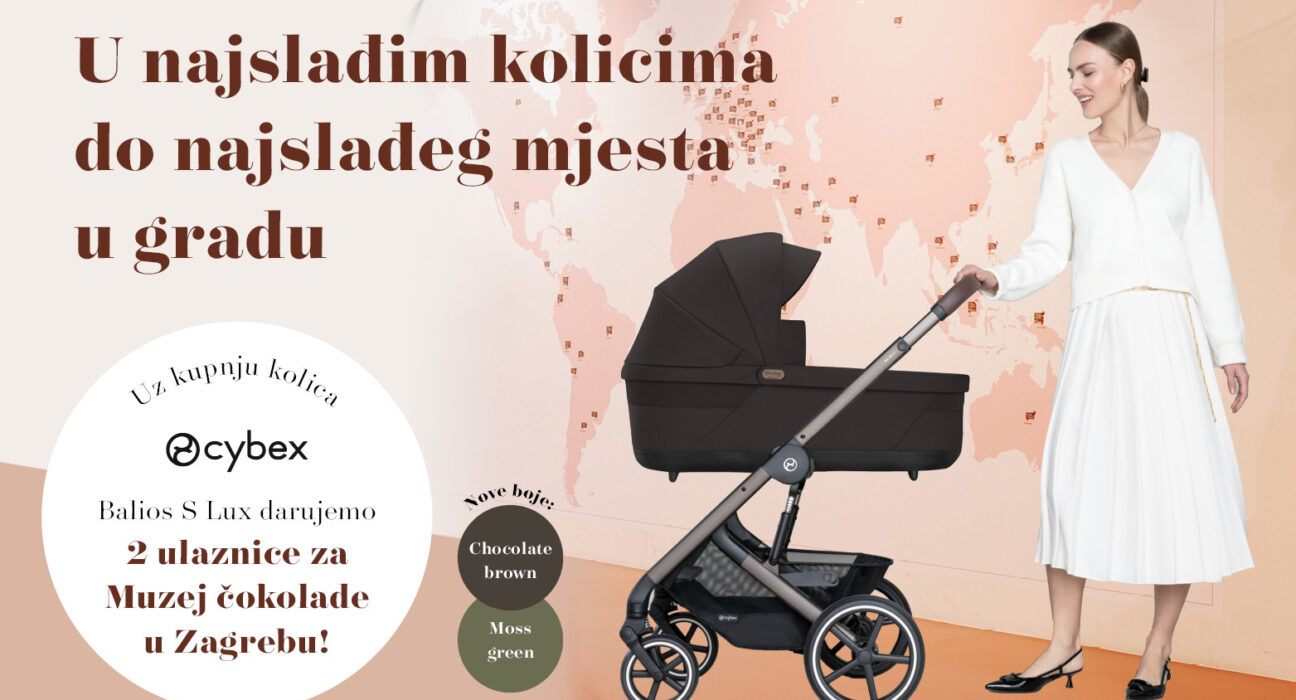 CYBEX Balios S Lux u novim bojama ekskluzivno izložen u Muzeju čokolade Zagreb